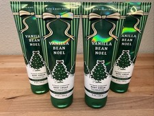 4X-Vanilla Bean Noel 8 oz Ultimate Hydration Body Cream Bath Body Works 8oz Ea