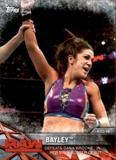 Bayley 2017 Topps WWE Women's Division WWE Matches and Moments #WWE-4