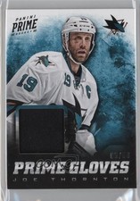 2013-14 Panini Prime Prime Gloves 5/50 Joe Thornton #PG-JTH HOF 2u9