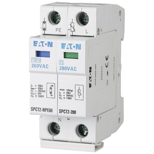 Eaton SPCT2-335-1+NPE surge arrester for switchboards 20 kA