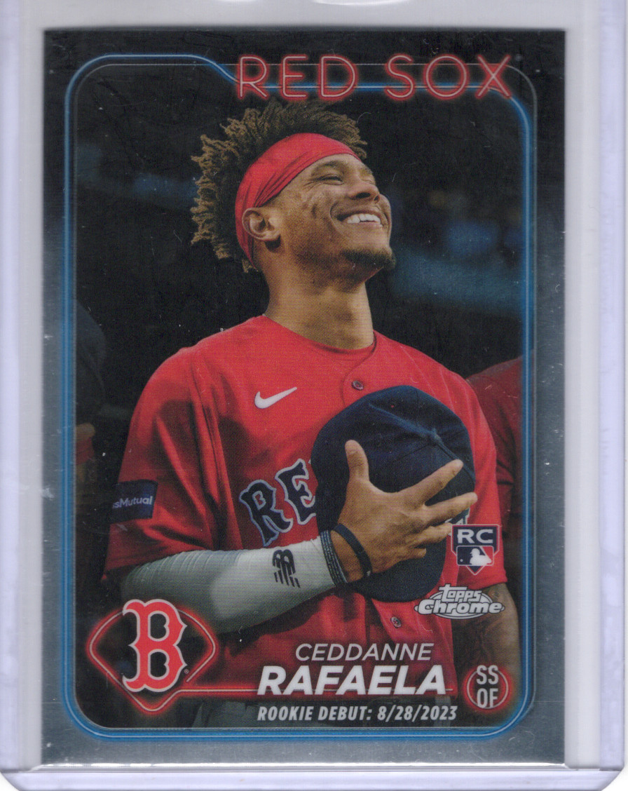 Ceddanne Rafaela 2024 Topps Chrome Update Rookie Debut RC #USC44