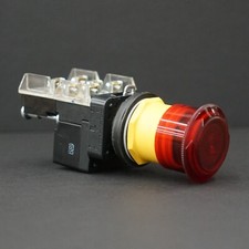 Allen Bradley 800HC-TFRXTQH2RG1 Trigger Action E-Stop 30mm 12-130V AC/DC