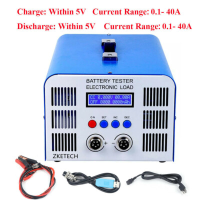 Ebc-a40l High Current Lithium Battery Capacity Tester 200W Charge & Discharge