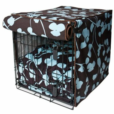 Molly Mutt Dog Crate Cover ''your hand in mine''- Dog Kennel Cover - SMALL
