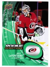 22/23 2022 UPPER DECK TRILOGY JACK LAFONTAINE RR-32 ROOKIE RENDITIONS GREEN /99