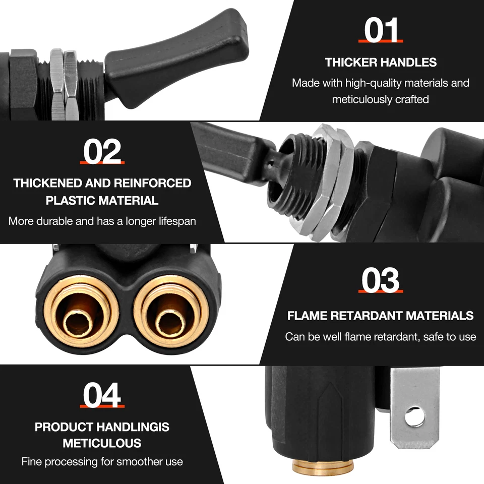 K295-362-1 Air Electric Toggle Valve Paddle Switch For Peterbilt Kenworth 918309 - Изображение 4 из 4