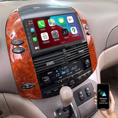 Android 13 Apple CarPlay For Toyota Sienna 2004-2010 Car Radio Stereo ...