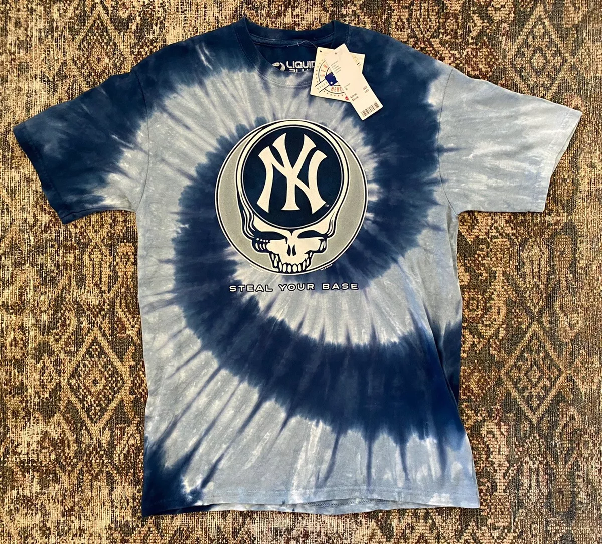 grateful dead yankees t shirt