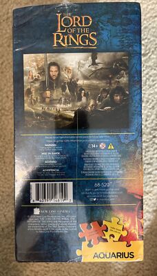 NEW Lord of the Rings Saga 3000 Piece Jigsaw Puzzle, AQUARIUS