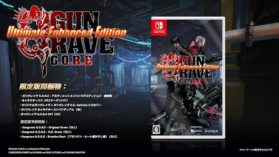 任天堂SwitchガングレイブG・O・R・E・アルティメットedition Gungrave G.O.R.E Ultimate Enhanced Edition for Nintendo