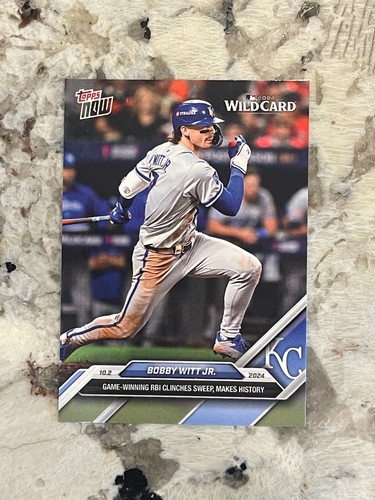 2024 Topps Now 794 Bobby Witt Jr.