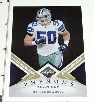2010 Limited SEAN LEE #193 PHENOMS Spotlight Gold RC/25 DALLAS Cowboys - PENN ST