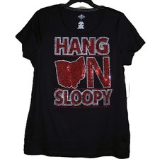Hang On Sloopy Ohio rhinestone bling shirt XS S M L XL XXL 1X 2X 3X 4X 5X