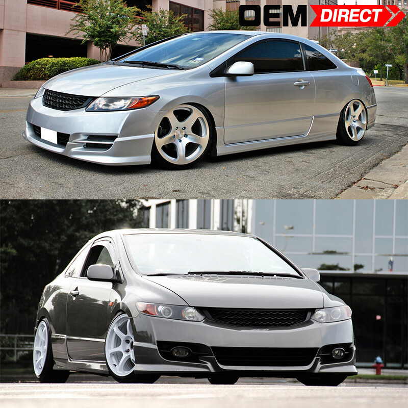 civicivi DevSport Front Splitter (06-11 Honda Civic) FG1 FG2 FA5 Lip