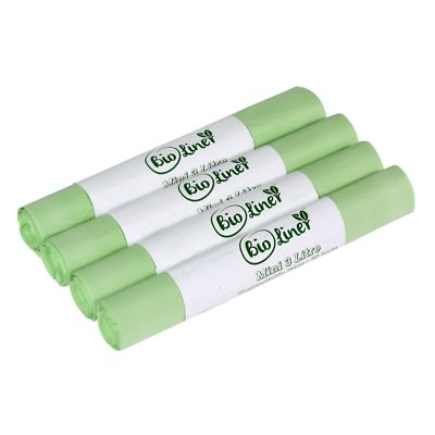 100 x Mini 3L kompostierbare Caddy Beutel - kleine Küche Lebensmittel Abfall Behälter