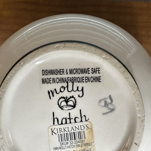 Used Anthropologie Molly Hatch Jack O Lantern 9.5" Bowl - Picture 6 of 8