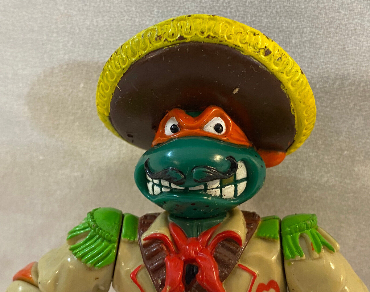 タートルズ　Bandito Bashin' Mike フィギュア Teenage Mutant Ninja Turtles TMNT Wacky Wild West Bandito