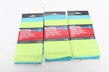 3 AutoCraft AC265 Microfiber Glass Cleaning Towels: 12" x 16", 2 Pack