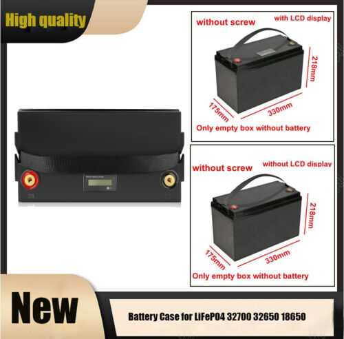 12V 55Ah 100Ah Battery Case for LiFePO4 32700 32650 18650 Energy Storage Box - Picture 1 of 27