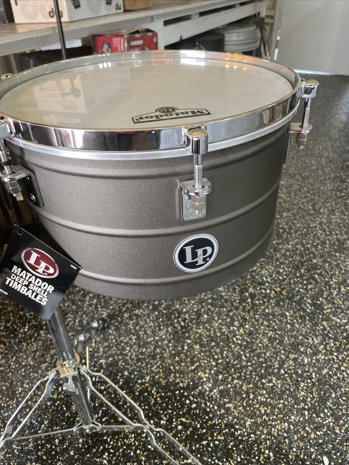 LP Matador M258 14" And 15" Barrio Deep Shell Timbales 731201308182 eBay