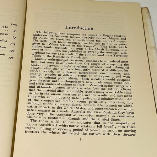 White Settlers & Native Peoples (Hardcover 1949) A. Grenfell Price Ist Edition - Picture 18 of 24