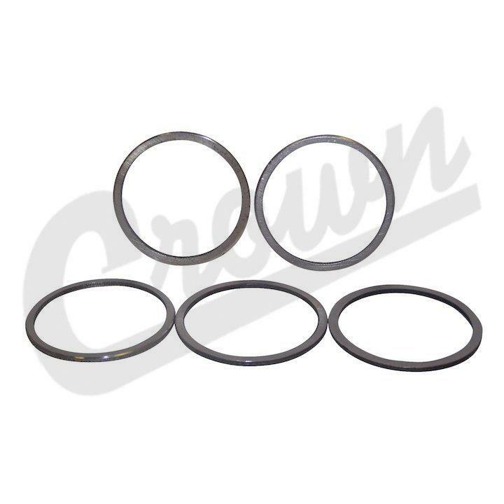 Differential shim kit complet pour la réfection de pont de transmission usé