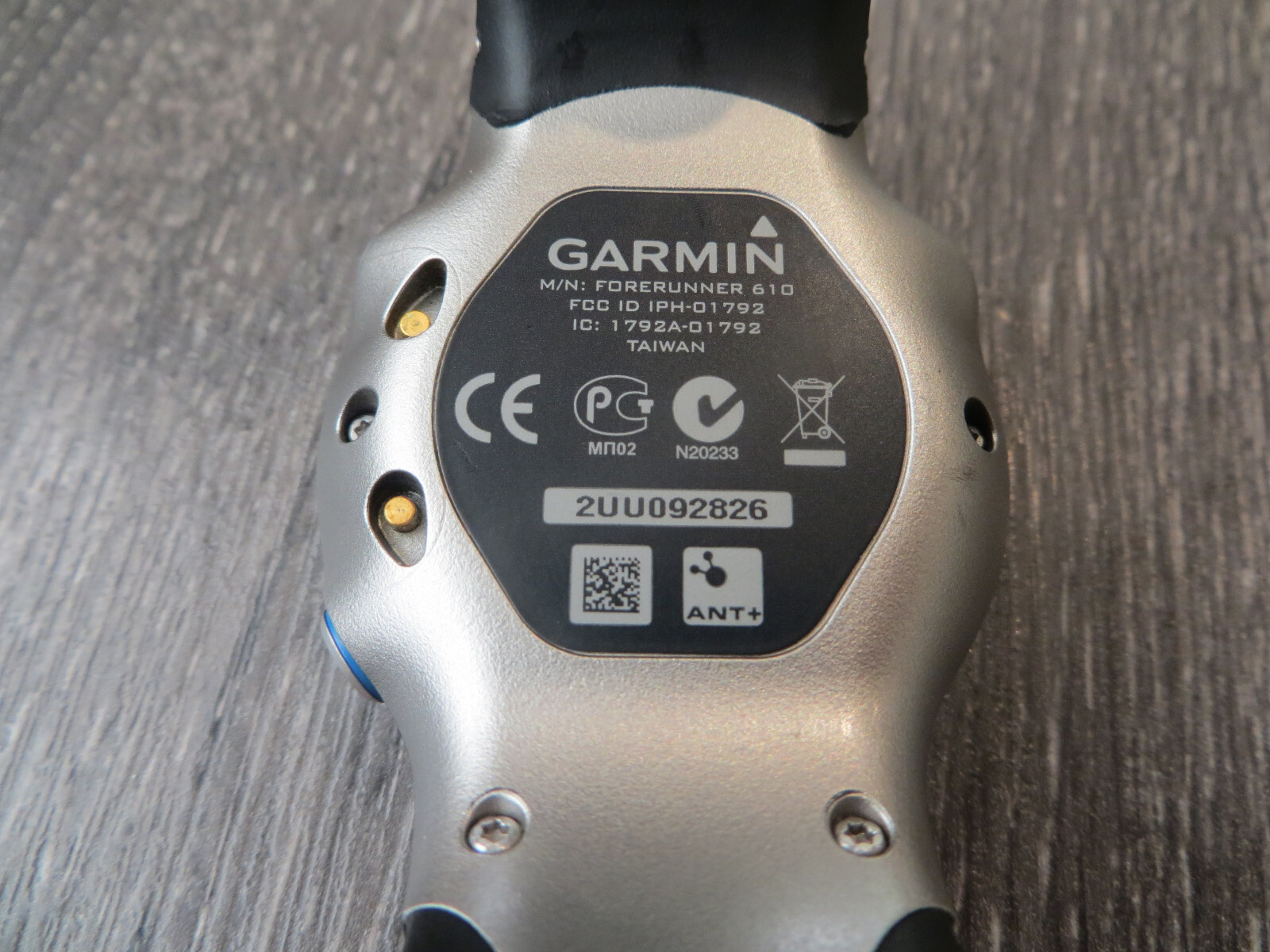 Garmin Forerunner 610 Watch + Charger eBay