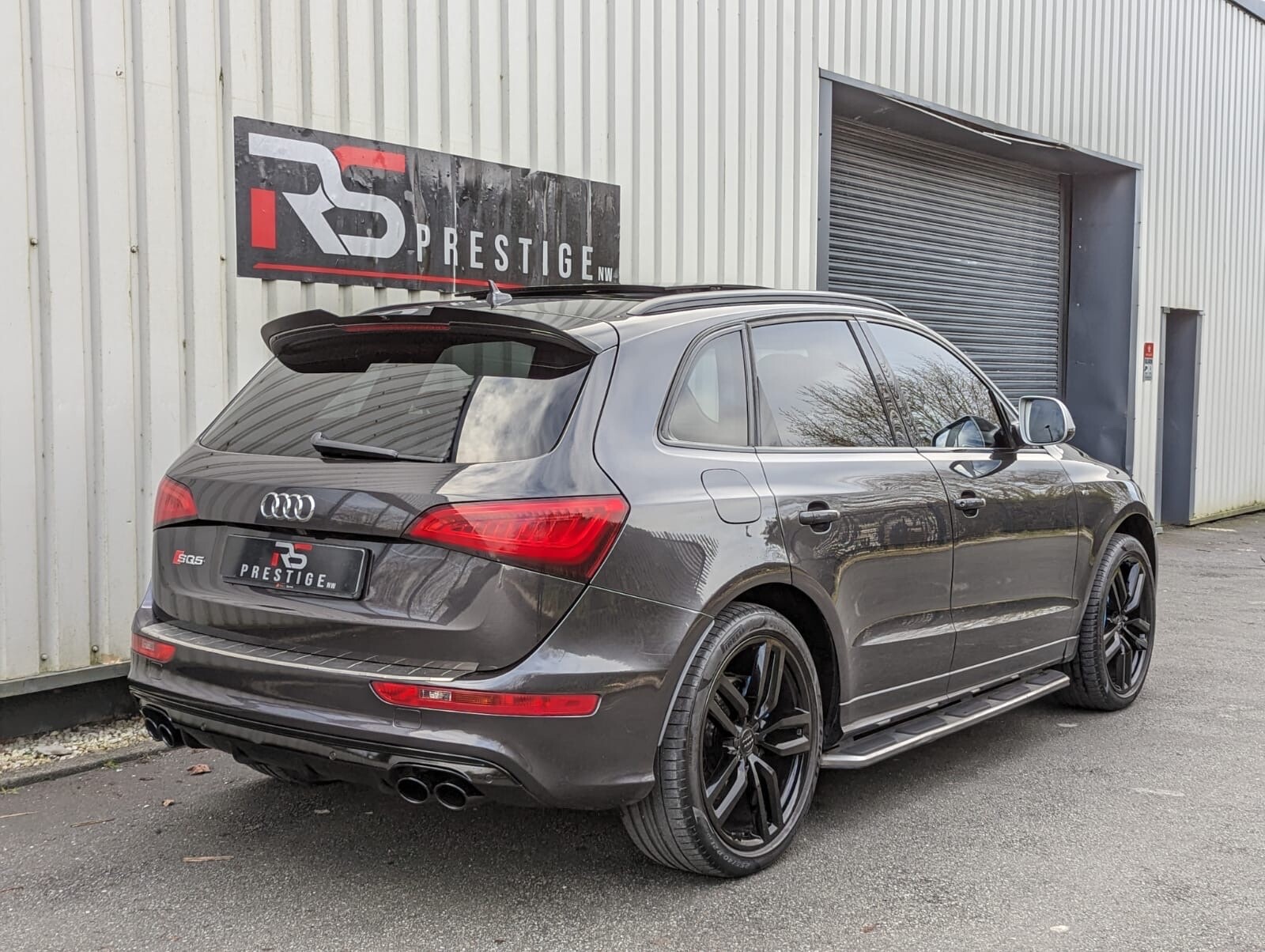 2015 64 AUDI SQ5 3.0 TDI QUATTRO 310BHP AUTO LAVA GREY PAN ROOF BODYKIT