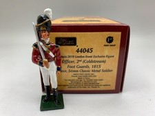 BRITAINS TOY SOLDIERS OFFICER 2ND COLDSTREAM FOOT GUARDS 1815 44045