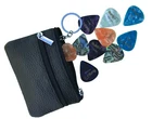 Bump’r Premium Guitar Pickin’ Slide Pouch Combo - 10 Picks & Slide / Pick Holder