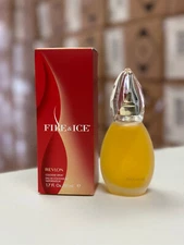 * FIRE & ICE * Revlon 1.7 oz Eau De Cologne Perfume Women * BRAND NEW BOX *
