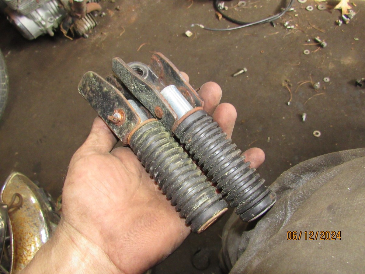1978 honda cm185 rear foot pegs left right peg | eBay