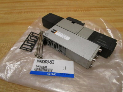 SMC NVFS2600-5FZ Solenoid Valve W/Interface Check Spacer NVVFS200-22A