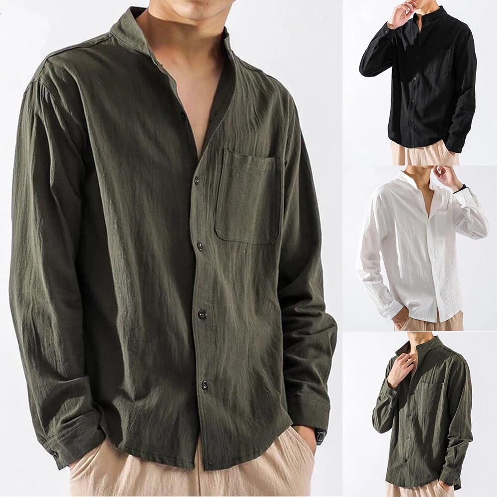 Coveri Collection Camicia Regular Da Uomo In Lino Con Taschino: In Offerta A 31.99€ Su - Foto 9