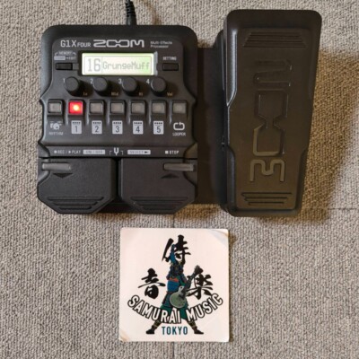 ZOOM G1X FOUR ジャンク Zoom G1X FOUR Multi Effect Processor Stomp Pedal w/ AC