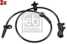 FEBI 2x Rear ABS Speed Sensor Left Right For TESLA Model S 12-16