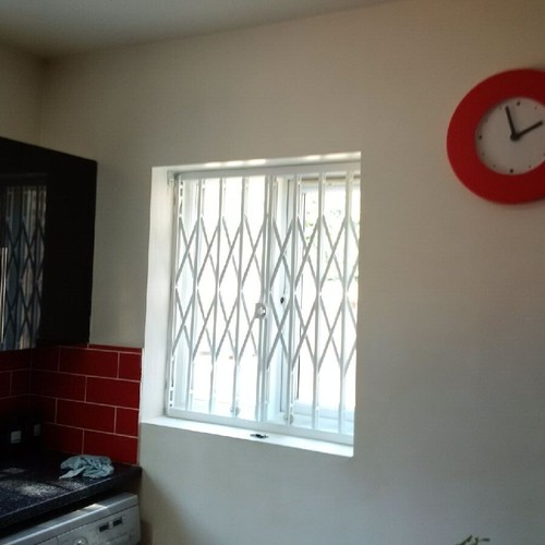 Folding Window Security Grill Grille Concertina Collapsible Gate Shutter eBay