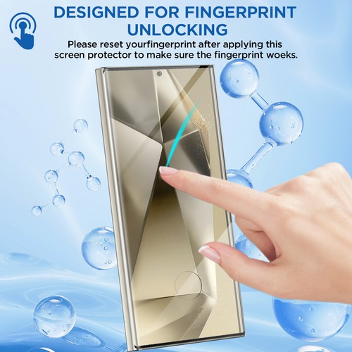 Films de protection écran en verre trempé pour Samsung Galaxy S25 S24 Ultra S25 Plus - Photo 9 sur 15