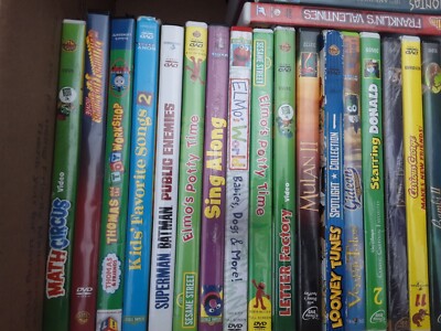 Lot of 28 childrens kids w/ disney!,DVD 🇺🇸 MOVIES,amazing