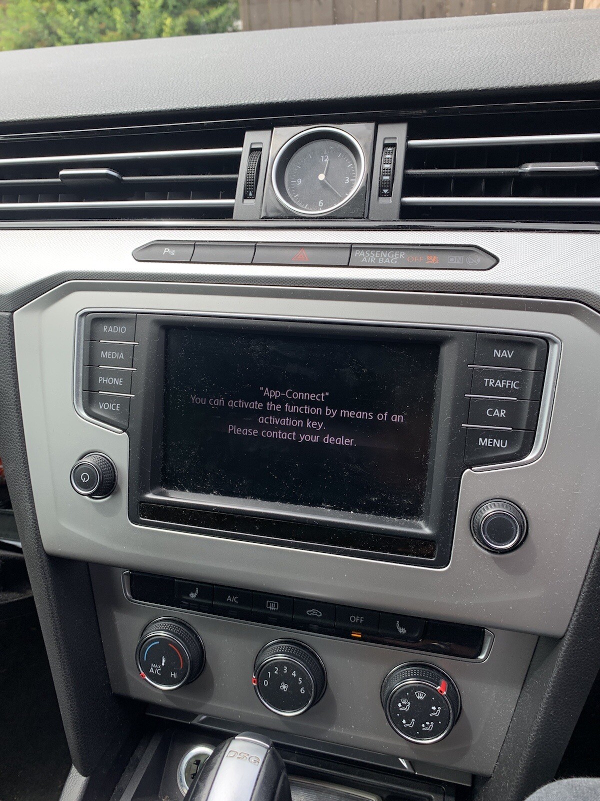 VW Passat B8 App Connect Activation Apple Carplay Android Auto