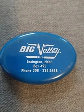Vtg Big Valley Line Lexington, Kentucky Plastic Quikoin Coin Holder