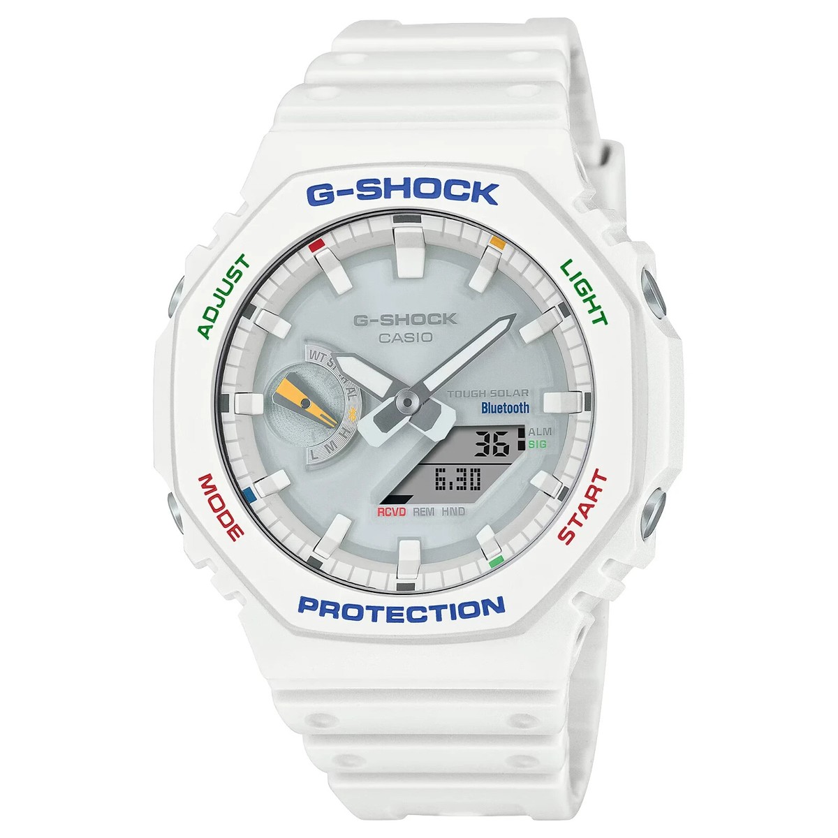 NEW Casio G-Shock Analog-Digital Tough Solar White Men's Watch