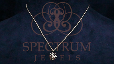 Japanese Kanji Love Symbol Pendant Unisex Gift 14k Yellow Gold