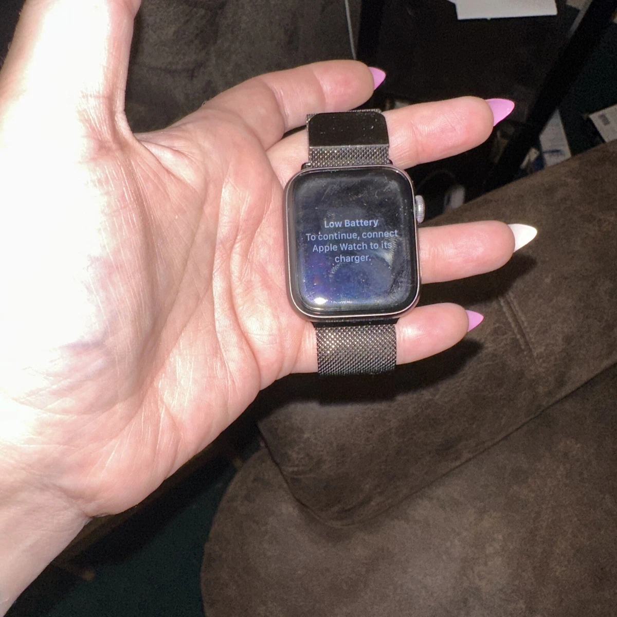 Apple sport loop store storm grey