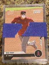 2020 TOPPS NOW CARD SUMMER CAMP WAVE 1 25-CARD SET TROUT MASK, BICHETTE RC