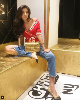 CHANELニット Authentic CHANEL Sz36 Logo CC Pullover Sweater Teddy Bear Red Wool