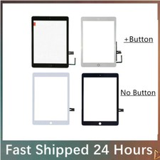 New For iPad 6th Gen 2018 A1893 A1954 Touch Screen Digitizer Glass  Home Button