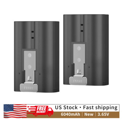 2PCS Rechargeable Battery with USB-C for Ring 2/3/4 Camera