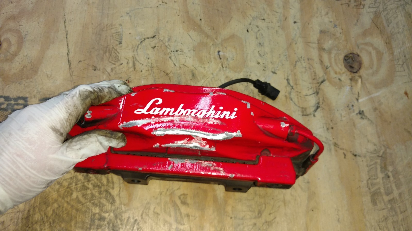 LAMBORGHINI GALLARDO LP560 REAR RIGHT BRAKE CALIPER OEM 400615406M