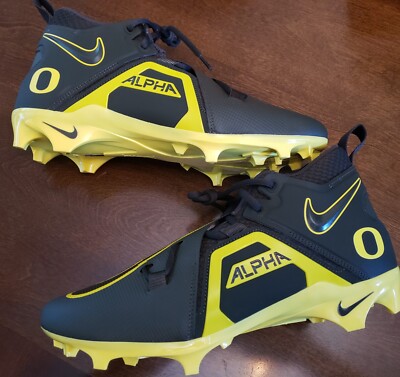 Nike Men Size 13 Oregon Ducks PE Alpha Menace Pro 3 Team  display picture 3
